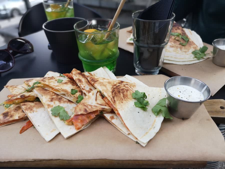 Quesadilla su chorizo